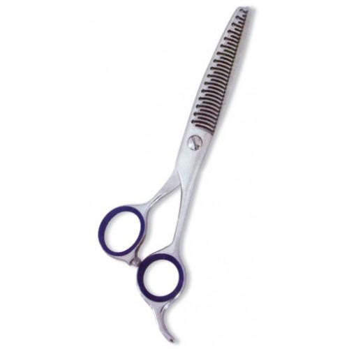 Professional Thinning Scissor. One Blade Teeth and One Blade Razor. Mirror Finish.