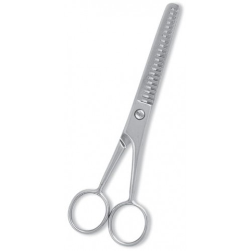 Professional Thinning Scissor. One Blade Teeth and One Blade Razor. Mirror Finish.