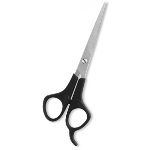 Hair Cutting Scissor. Plastic handle Satin Finish.